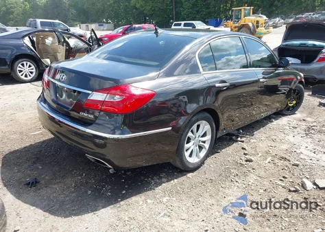 2013 Hyundai Genesis 3.8 из США, поврежденный, VIN KMHGC4DD2DU246357